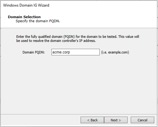Windows Domaing IG Domain Name